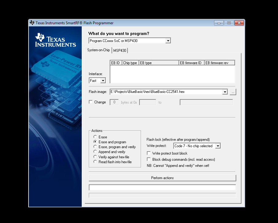 SmartRF Programmer