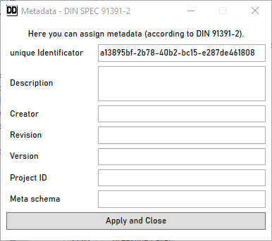 Metadata 91319-2