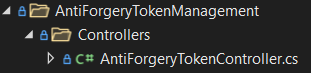 AntiForgeryTokenManagement