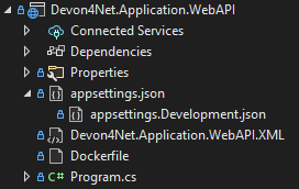 Application.WebAPI tree