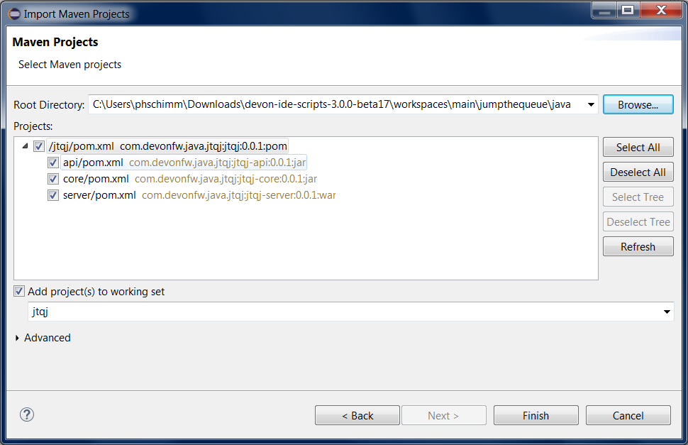 Eclipse Maven Import 4