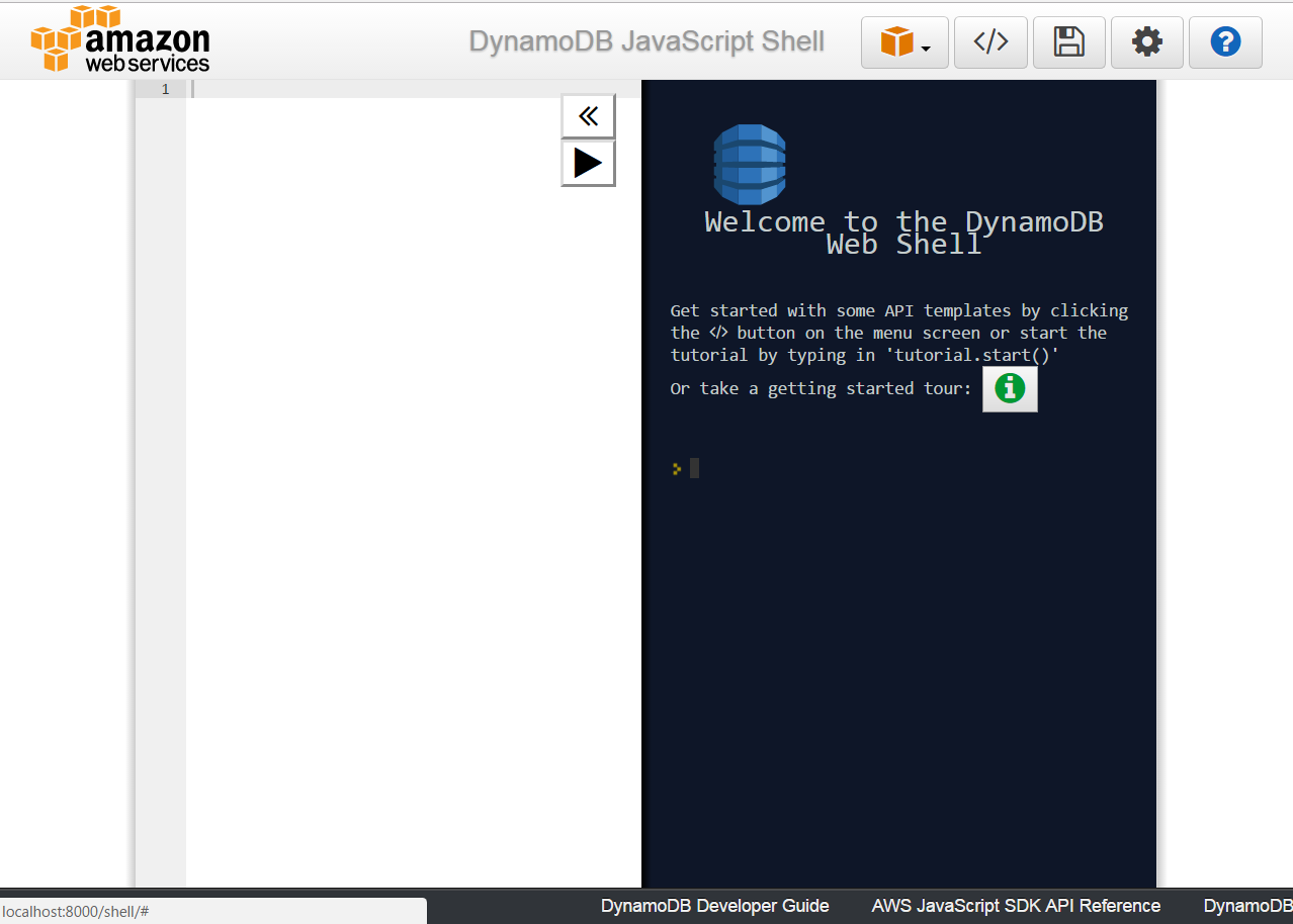 Dynamo DB Shell