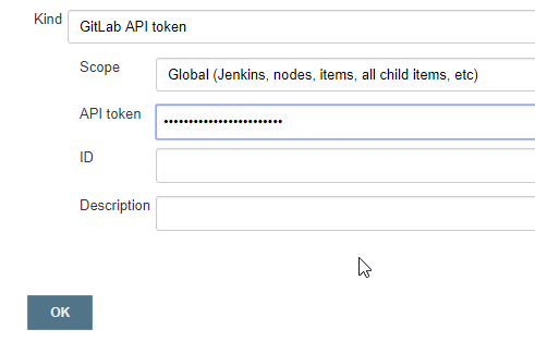 jenkins gitlab api token credentials complete